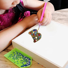 Load image into Gallery viewer, DIY Key Chain Diamond Painting Letters Women Bag Keyring Pendant Gift (B)