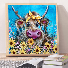 Load image into Gallery viewer, Diamond Painting - Full Round - cows (30*30CM)