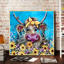 Load image into Gallery viewer, Diamond Painting - Full Round - cows (30*30CM)