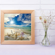 Load image into Gallery viewer, Diamond Painting - Full Square - seaside beach (30*30CM)