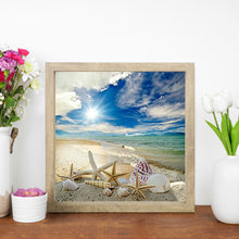Load image into Gallery viewer, Diamond Painting - Full Square - seaside beach (30*30CM)