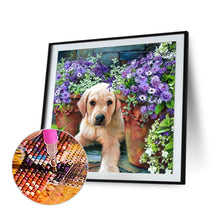 Load image into Gallery viewer, Diamond Painting - Full Round - dog (30*30CM)