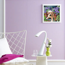 Load image into Gallery viewer, Diamond Painting - Full Round - dog (30*30CM)