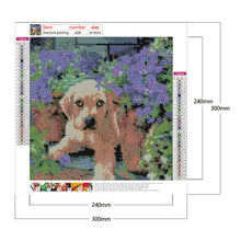 Load image into Gallery viewer, Diamond Painting - Full Round - dog (30*30CM)