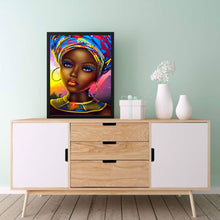 Load image into Gallery viewer, Diamond Painting - Full Round - African woman (30*40CM)