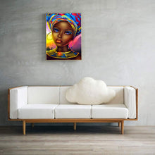 Load image into Gallery viewer, Diamond Painting - Full Round - African woman (30*40CM)