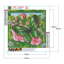 Load image into Gallery viewer, Diamond Painting - Full Round - pansies (30*30CM)