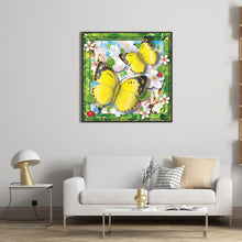 Load image into Gallery viewer, Diamond Painting - Full Round - pansies (30*30CM)