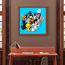 Load image into Gallery viewer, Diamond Painting - Full Round - Looney Tunes cartoon characters set (40*40CM)