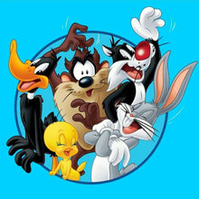 Load image into Gallery viewer, Diamond Painting - Full Round - Looney Tunes cartoon characters set (40*40CM)