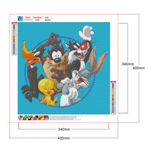 Load image into Gallery viewer, Diamond Painting - Full Round - Looney Tunes cartoon characters set (40*40CM)