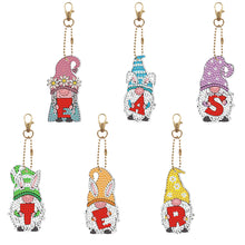 Load image into Gallery viewer, 5D Diamond Painting Keyring Kits DIY Cartoon Animal Keychain Bag Pendant