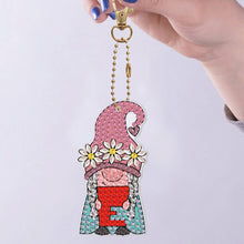 Load image into Gallery viewer, 5D Diamond Painting Keyring Kits DIY Cartoon Animal Keychain Bag Pendant