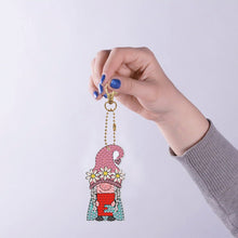 Load image into Gallery viewer, 5D Diamond Painting Keyring Kits DIY Cartoon Animal Keychain Bag Pendant