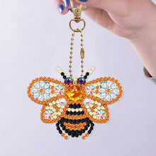 Load image into Gallery viewer, 5D Diamond Painting Keyring Kits DIY Cartoon Animal Keychain Bag Pendant