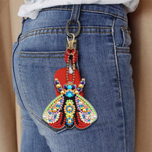Load image into Gallery viewer, 5D Diamond Painting Keyring Kits DIY Cartoon Animal Keychain Bag Pendant