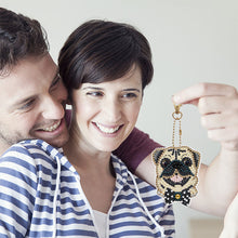 Load image into Gallery viewer, 5pcs Diamond Painting Keyring Kits DIY Dog Keychain Bag Pendant (YSK104)