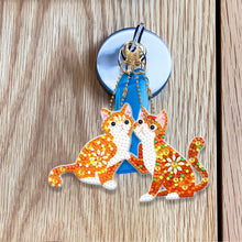 Load image into Gallery viewer, 5D Diamond Painting Keyring Kits DIY Cartoon Animal Keychain Bag Pendant