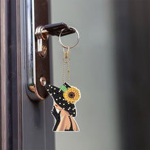 Load image into Gallery viewer, 5D Diamond Painting Keyring Kits DIY Cartoon Animal Keychain Bag Pendant