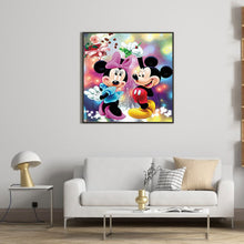 Load image into Gallery viewer, Diamond Painting - Full Round - mickey and minnie (40*40CM)