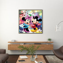 Load image into Gallery viewer, Diamond Painting - Full Round - mickey and minnie (40*40CM)