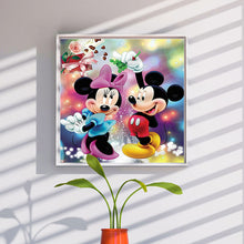 Load image into Gallery viewer, Diamond Painting - Full Round - mickey and minnie (40*40CM)