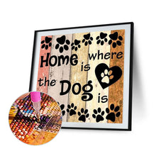 Load image into Gallery viewer, Diamond Painting - Full Round - English dog footprints (40*40CM)