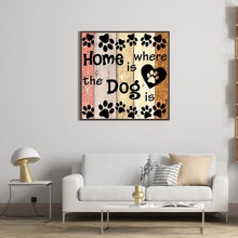 Load image into Gallery viewer, Diamond Painting - Full Round - English dog footprints (40*40CM)