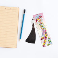 Load image into Gallery viewer, 2pcs DIY Diamond Painting Leather Bookmark Lady Mosaic Craft Art (FQY058)