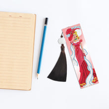 Load image into Gallery viewer, 2pcs DIY Diamond Painting Leather Bookmark Lady Mosaic Craft Handmade Art