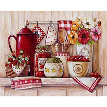 Load image into Gallery viewer, Diamond Painting - Full Round - kitchen supplies (50*40CM)