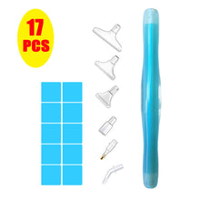 Load image into Gallery viewer, 5D Diamond Painting Point Drill Pen Tools DIY Art (Pen+Tips+Clay Blue)