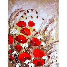 Load image into Gallery viewer, Diamond Painting - Full Round - red flowers (40*50CM)