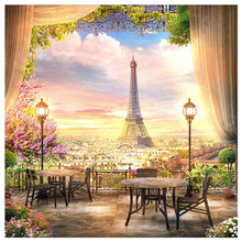Load image into Gallery viewer, Diamond Painting - Full Square - Garden of the Eiffel Tower (30*30CM)