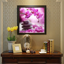 Load image into Gallery viewer, Diamond Painting - Full Round - Phalaenopsis (30*30CM)