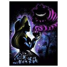 Load image into Gallery viewer, Diamond Painting - Full Square - silhouette princess (30*40CM)