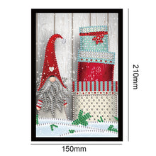 Load image into Gallery viewer, Christmas Style Partial Shaped Drill 50 Pages A5 No Stripe Diamond Painting Book