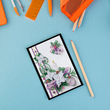 Load image into Gallery viewer, Christmas Style Partial Shaped Drill 50 Pages A5 No Stripe Diamond Painting Book