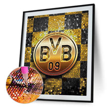 Load image into Gallery viewer, Diamond Painting - Full Square - Dortmund football club logo (30*40CM)