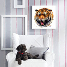 Load image into Gallery viewer, Diamond Painting - Full Round - roaring tiger (30*30CM)