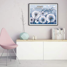 Load image into Gallery viewer, Diamond Painting - Full Square - Dandelion with words (40*30CM)