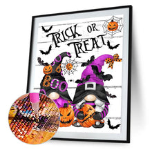 Load image into Gallery viewer, Diamond Painting - Full Round - halloween pumpkin goblins (30*40CM)