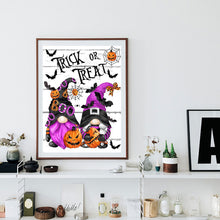 Load image into Gallery viewer, Diamond Painting - Full Round - halloween pumpkin goblins (30*40CM)