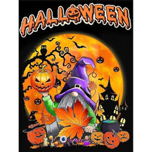 Load image into Gallery viewer, Diamond Painting - Full Round - halloween pumpkin goblins (30*40CM)