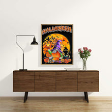 Load image into Gallery viewer, Diamond Painting - Full Round - halloween pumpkin goblins (30*40CM)