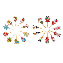 Load image into Gallery viewer, DIY Diamond Special Shape One-sided Hanging Christmas Ornament Prop (GS07)