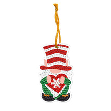 Load image into Gallery viewer, DIY Diamond Special Shape One-sided Hanging Christmas Ornament Prop (GS07)