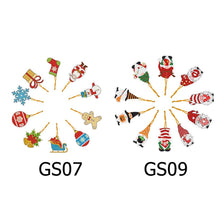 Load image into Gallery viewer, DIY Diamond Special Shape One-sided Hanging Christmas Ornament Prop (GS09)