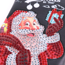Load image into Gallery viewer, DIY Diamond Painting Glasses Storage Bags Waterproof Pouch (YD001) (Santa Claus)