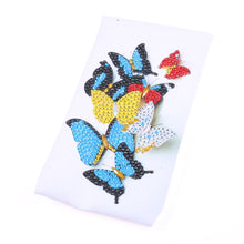 Load image into Gallery viewer, DIY Diamond Painting Glasses Storage Bags Waterproof Pouches (YD008) (Butterfly)